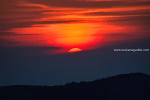 Evening Sunset Drive at Mekanagadde Homestay